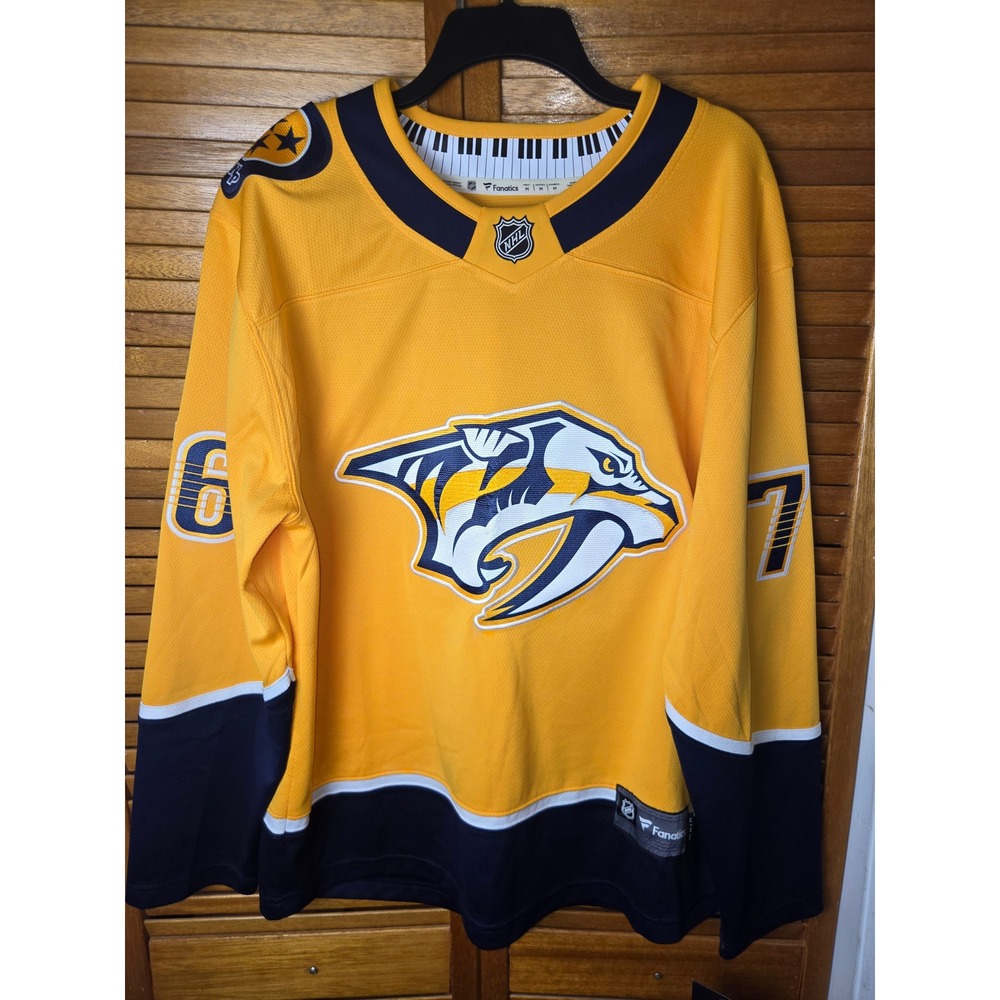 Nashville Predators PK Subban Fanatics Breakaway Home Jersey Mens Medium